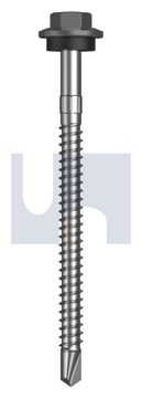 METAL SDS HEX HEAD + WASHER CL4 BA MET SEAL HX S:12-14X 75 thumbnail 3