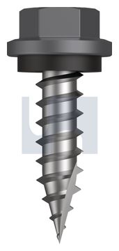 TYPE 17 HEX HEAD + WASHER CL4 BA T17 SEAL HX:14-10X 25 thumbnail 3