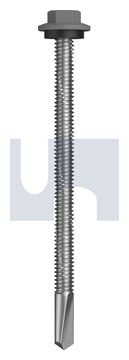 s500 SDS HEX HEAD + WASHER CL4 BG S500 SEAL HX:12-24X 85 thumbnail 3