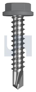 METAL SDS FLANGED HEX HEAD CL4 BG MET FLG HX:10-16X 25 thumbnail 3