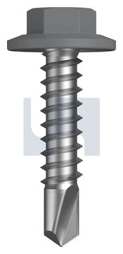 METAL SDS FLANGED HEX HEAD CL4 BG MET FLG HX:12-14X 25 thumbnail 3