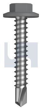 METAL SDS FLANGED HEX HEAD CL4 BG MET FLG HX:12-14X 35 thumbnail 3