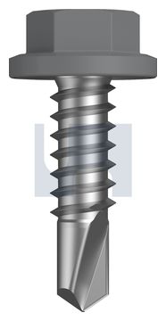 METAL SDS FLANGED HEX HEAD CL4 BG MET FLG HX:14-14X 22 thumbnail 3
