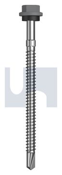 METAL SDS HEX HEAD + WASHER CL4 BG MET SEAL HX S:14-14X 90 thumbnail 3