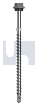 METAL SDS HEX HEAD + WASHER CL4 BG MET SEAL HX S:14-14X115 thumbnail 3