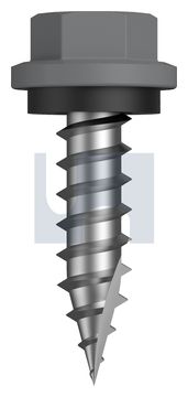 TYPE 17 HEX HEAD + WASHER CL4 BG T17 SEAL HX:14-10X 25 thumbnail 3