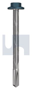 s500 SDS FLANGED HEX HEAD CL4 BR S500 FLG HX:12-24X 65 thumbnail 3