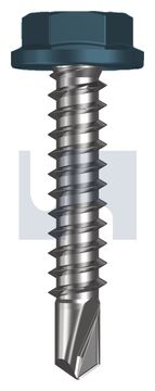 METAL SDS FLANGED HEX HEAD CL4 BR MET FLG HX:10-16X 25 thumbnail 3
