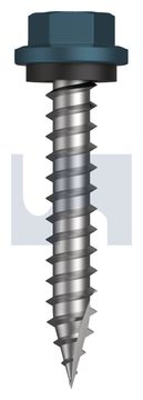 TYPE 17 HEX HEAD + WASHER CL4 BR T17 SEAL HX:14-10X 40 thumbnail 3