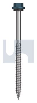 TYPE 17 HEX HEAD + WASHER CL4 BR T17 SEAL HX S:14-10X100 thumbnail 3