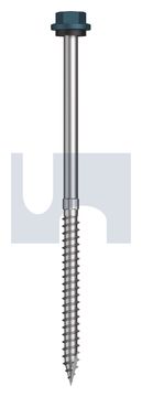 TYPE 17 HEX HEAD + WASHER CL4 BR T17 SEAL HX S:14-10X125 thumbnail 3
