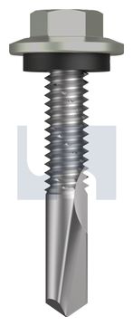 s500 SDS HEX HEAD + WASHER CL4 BU S500 SEAL HX:12-24X 32 thumbnail 3