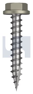TYPE 17 FLANGED HEX CL4 BU T17 FLG HX:10-12X 30 thumbnail 3