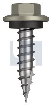 TYPE 17 HEX HEAD + WASHER CL4 BU T17 SEAL HX:12-11X 25 thumbnail 3