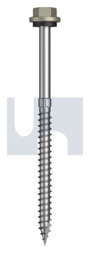 TYPE 17 HEX HEAD + WASHER CL4 BU T17 SEAL HX S:14-10X100 thumbnail 3