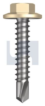 METAL SDS FLANGED HEX HEAD CL4 CC MET FLG HX:12-14X 30 thumbnail 3