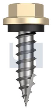 TYPE 17 HEX HEAD + WASHER CL4 CC T17 SEAL HX:14-10X 25 thumbnail 3
