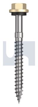 TYPE 17 HEX HEAD + WASHER CL4 CC T17 SEAL HX S:14-10X 65 thumbnail 3