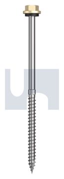 TYPE 17 HEX HEAD + WASHER CL4 CC T17 SEAL HX S:14-10X125 thumbnail 3