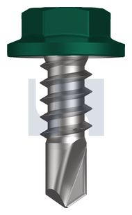 METAL SDS FLANGED HEX HEAD CL4 CG MET FLG HX: 8-18X 12 thumbnail 3