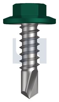 METAL SDS FLANGED HEX HEAD CL4 CG MET FLG HX:12-14X 20 thumbnail 3