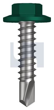 METAL SDS FLANGED HEX HEAD CL4 CG MET FLG HX:12-14X 25 thumbnail 3