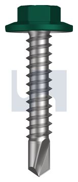 METAL SDS FLANGED HEX HEAD CL4 CG MET FLG HX:12-14X 30 thumbnail 3