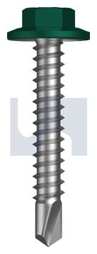 METAL SDS FLANGED HEX HEAD CL4 CG MET FLG HX:12-14X 35 thumbnail 3