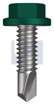 METAL SDS FLANGED HEX HEAD CL4 CG MET FLG HX:14-20X 22 thumbnail 3
