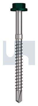METAL SDS FLG HEX HEAD CL4 CG MET FLG HX S:14-10X 75 thumbnail 3
