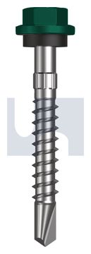 METAL SDS HEX HEAD + WASHER CL4 CG MET SEAL HX S:14-10X 50 thumbnail 3