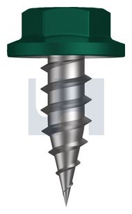 NEEDLE PT SDS FLANGED HEX CL4 CG NP FLG HX: 8-15X 12 thumbnail 3