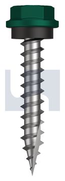 TYPE 17 HEX HEAD + WASHER CL4 CG T17 SEAL HX:10-12X 30 thumbnail 3