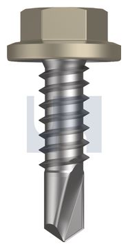 METAL SDS FLANGED HEX HEAD CL4 CO MET FLG HX:14-14X 22 thumbnail 3