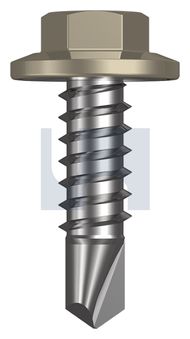 METAL SDS 5/16AF FLANGED HEX CL4 CO MET 5/16AF HX:14-14X 22 thumbnail 3