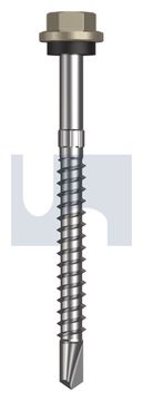 METAL SDS HEX HEAD + WASHER CL4 CO MET SEAL HX S:14-10X 75 thumbnail 3