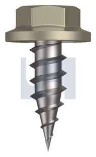 NEEDLE PT SDS FLANGED HEX CL4 CO NP FLG HX: 8-15X 12 thumbnail 3