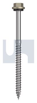 TYPE 17 HEX HEAD + WASHER CL4 CO T17 SEAL HX S:14-10X100 thumbnail 3