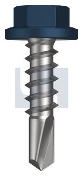 METAL SDS FLANGED HEX HEAD CL4 DO MET FLG HX:14-10X 25 thumbnail 3