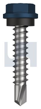 METAL SDS HEX HEAD + WASHER CL4 DO MET SEAL HX:10-16X 25 thumbnail 3