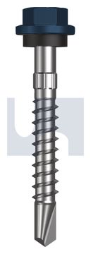 METAL SDS HEX HEAD + WASHER CL4 DO MET SEAL HX S:14-10X 50 thumbnail 3