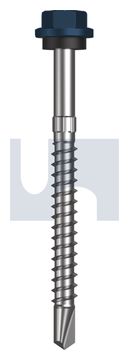 METAL SDS HEX HEAD + WASHER CL4 DO MET SEAL HX S:14-10X 75 thumbnail 3