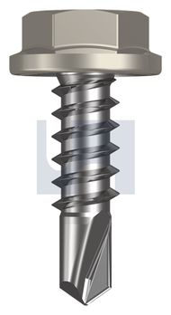 METAL SDS FLANGED HEX HEAD CL4 DU MET FLG HX:10-16X 16 thumbnail 3