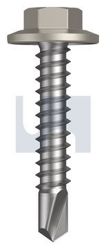 METAL SDS FLANGED HEX HEAD CL4 DU MET FLG HX:12-14X 30 thumbnail 3