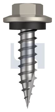 TYPE 17 HEX HEAD + WASHER CL4 DU T17 SEAL HX:12-11X 25 thumbnail 3