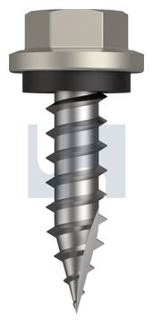 TYPE 17 HEX HEAD + WASHER CL4 DU T17 SEAL HX:14-10X 25 thumbnail 3
