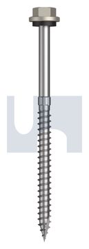 TYPE 17 HEX HEAD + WASHER CL4 DU T17 SEAL HX S:14-10X100 thumbnail 3