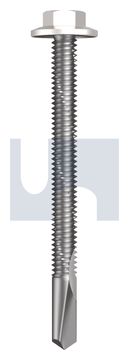 s500 SDS FLANGED HEX HEAD CL4 DW S500 FLG HX:12-24X 65 thumbnail 3