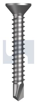 METAL SDS COUNTERSUNK RIB CL3 DW MET CSKR PH: 8-18X 30 thumbnail 3