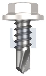 METAL SDS FLANGED HEX HEAD CL4 DW MET FLG HX: 8-18X 12 thumbnail 3